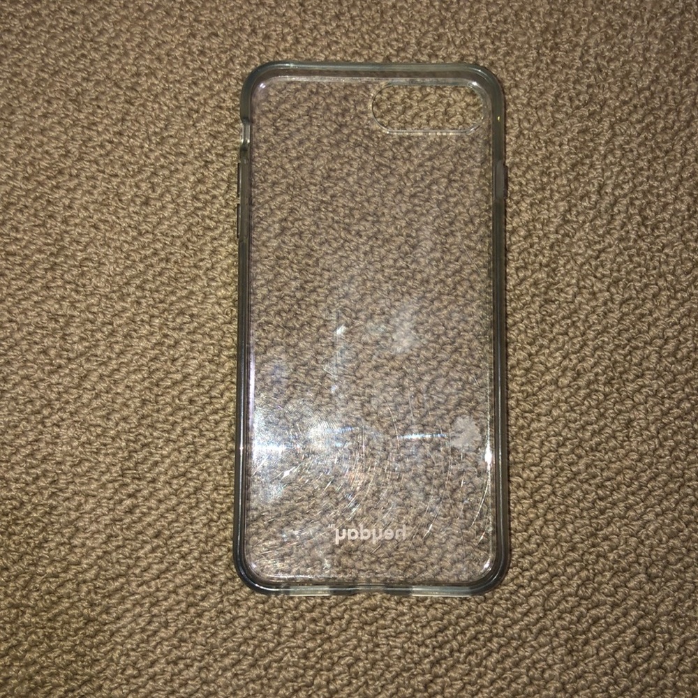 clear iphone 8+ phone case